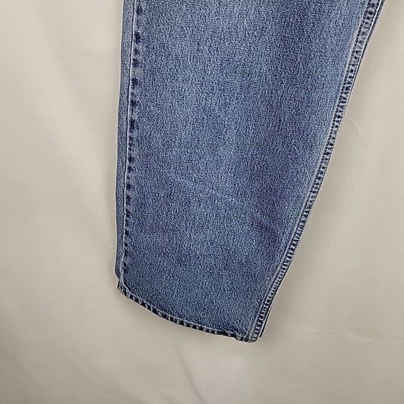 VTG Levis Silvertab Jeans Mens 34x34 Blue Baggy Fit Skater Y2K Denim Streetwear - Picture 4 of 9